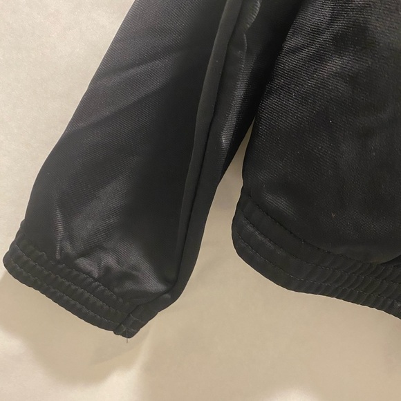 Reebok Women's Logo Tricot Long-Sleeve Track Jacket - Black - Size L, NWT - Picture 5 of 7